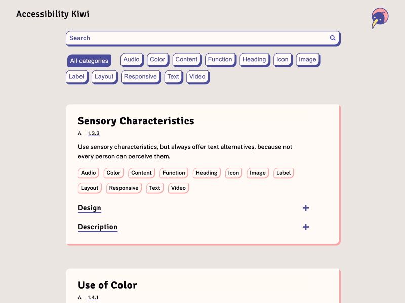 Accessibility Kiwi