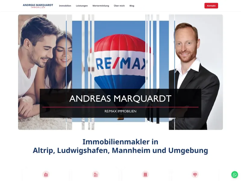 Screenshot of marquardt-immobilie.de