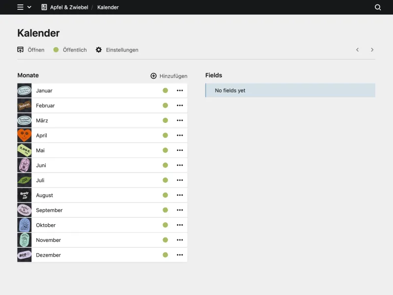 Backend screenshot of apfel-zwiebel.de