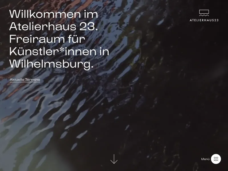 Screenshot of atelierhaus23.de