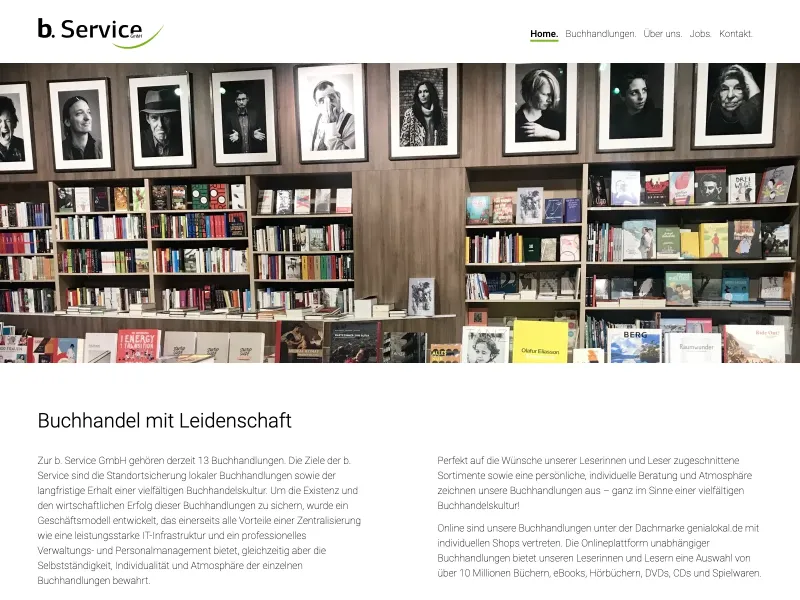 Screenshot of bservice.gmbh
