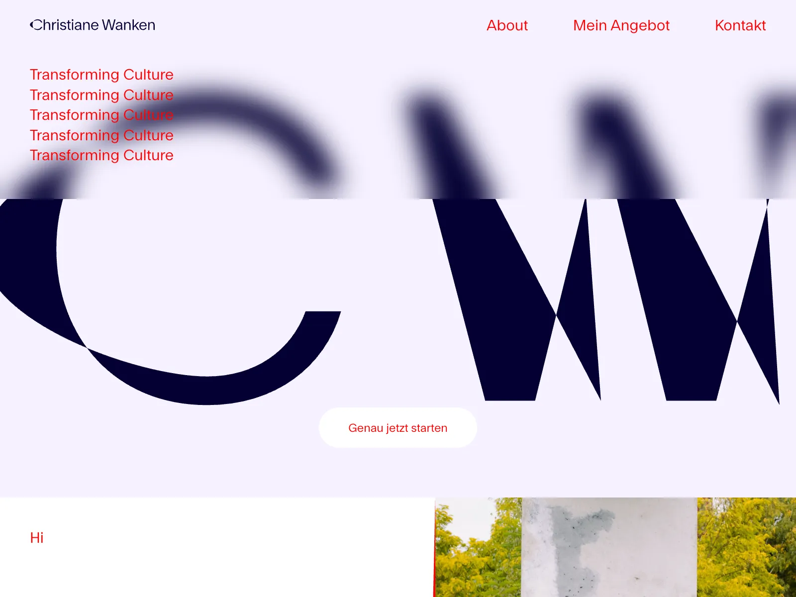 Frontend screenshot of kultur-transformieren.de
