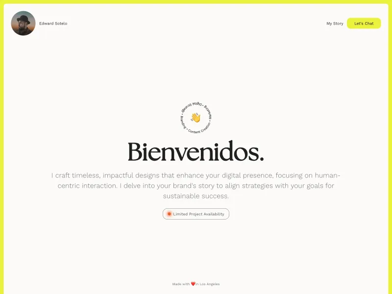 Screenshot of sotelovisuals.com