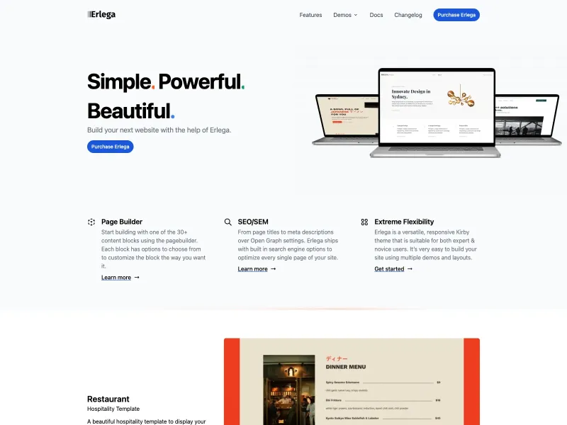 Screenshot of themes.socialmusemedia.com/erlega
