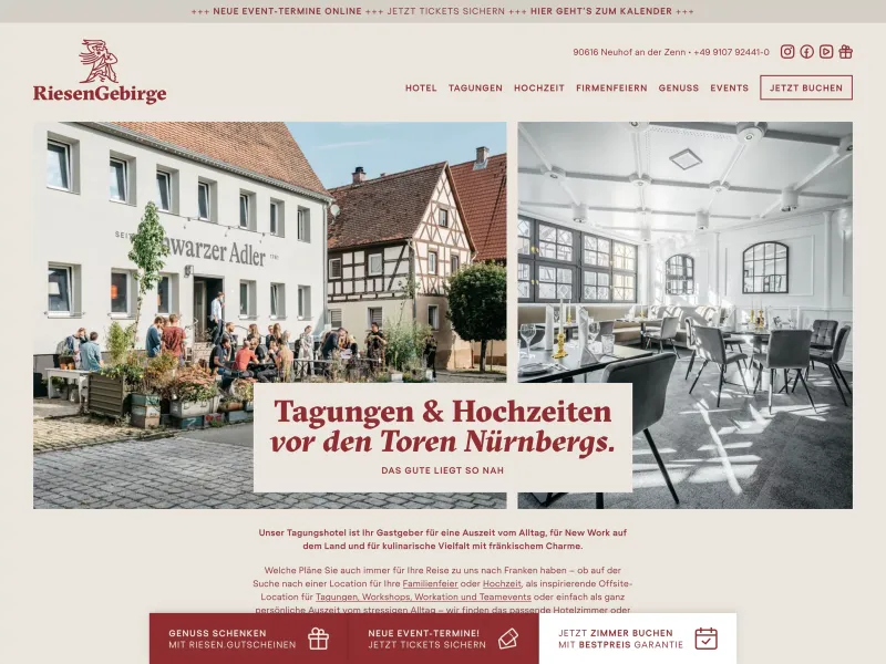 Screenshot of hotel-riesengebirge.de