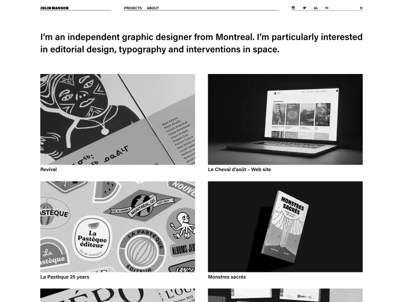Screenshot of jolinmasson.com