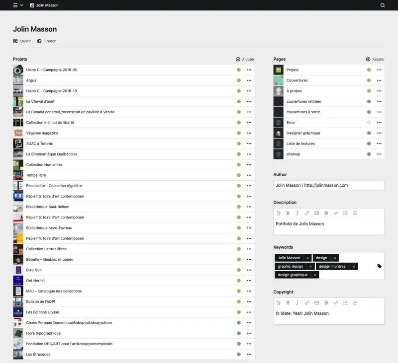 Panel screenshot of jolinmasson.com