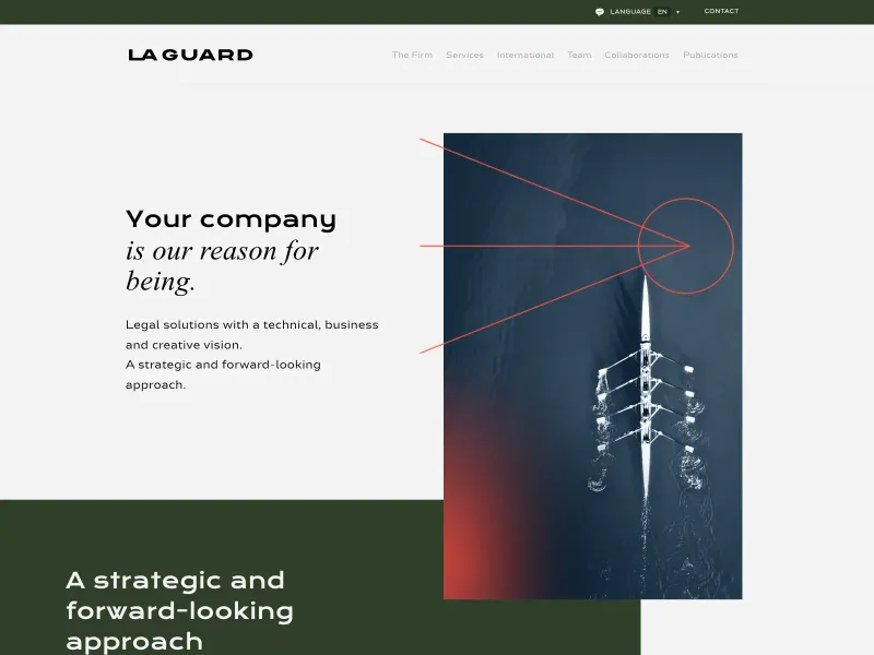 Screenshot of laguardlegal.com