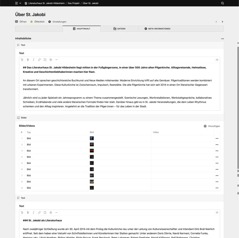 Panel screenshot of stjakobi.de