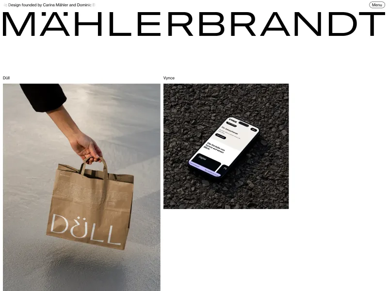 Screenshot of maehlerbrandt.com