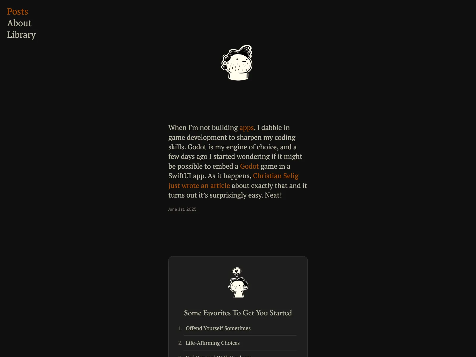 Frontend screenshot of marcel.io