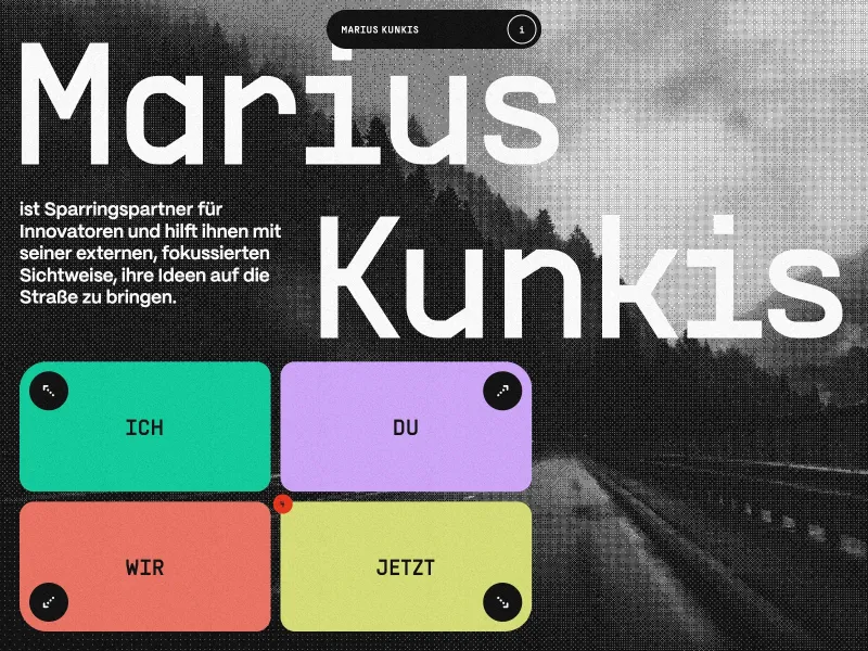Screenshot of mariuskunkis.de