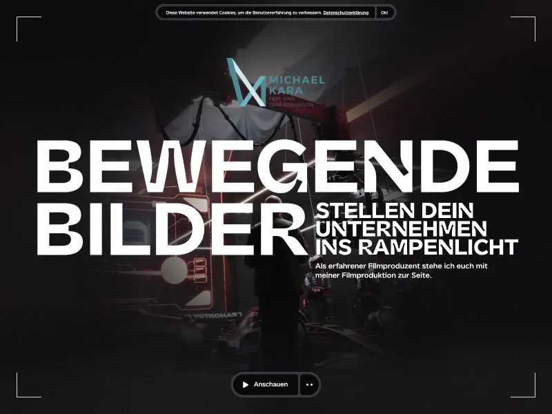 Screenshot of michaelkara.de