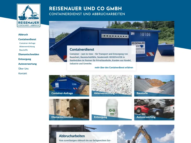 Screenshot of reisenauer-sb.de