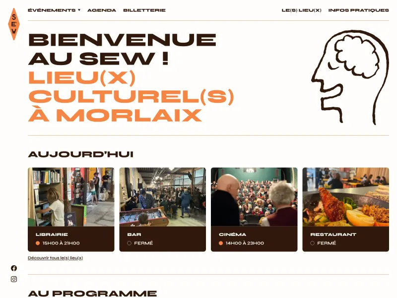 Screenshot of sew-morlaix.com