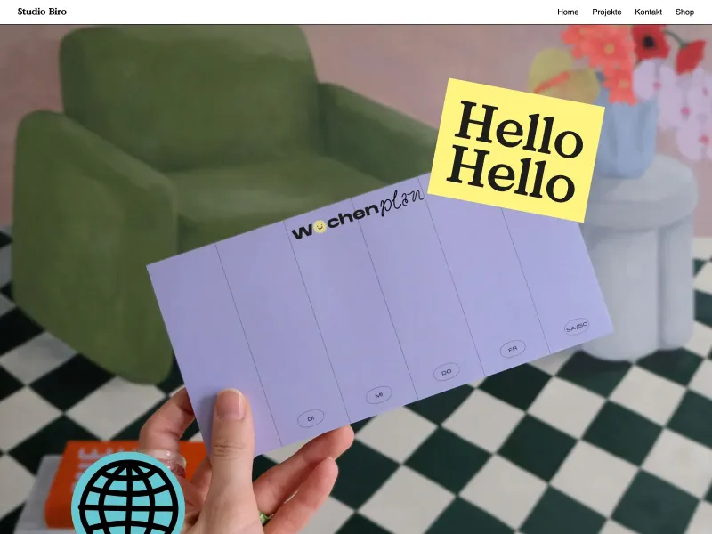 Screenshot of studio-biro.de