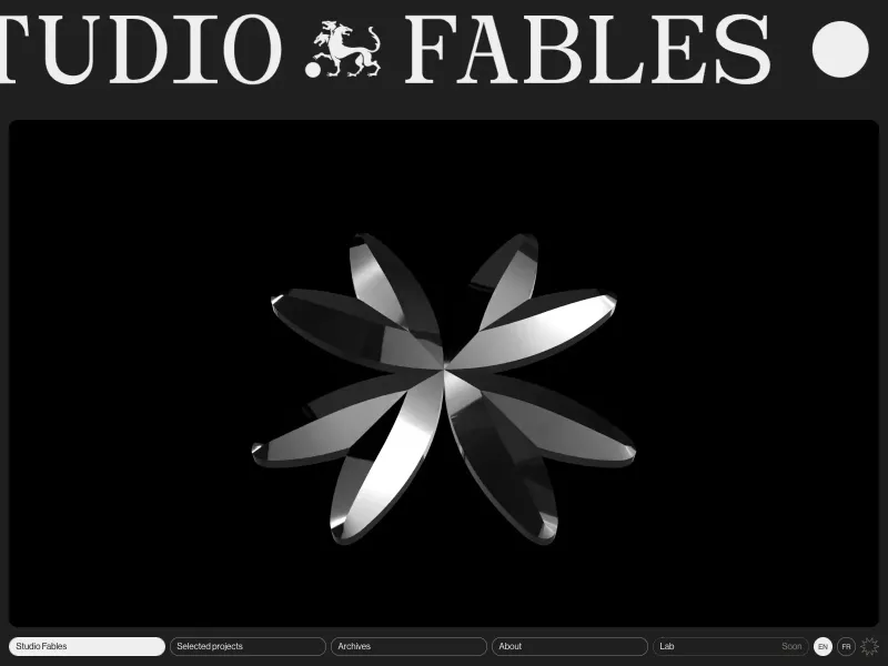 Screenshot of studiofables.com