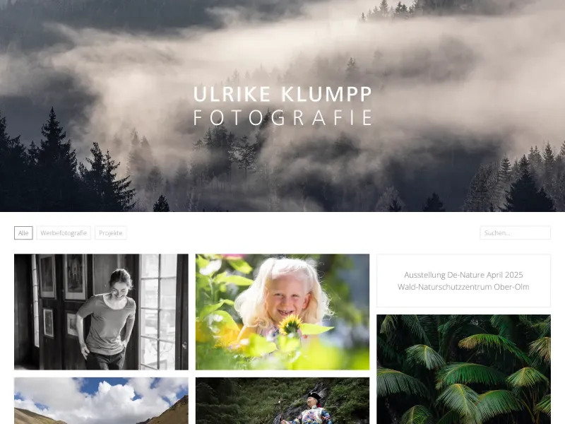 Screenshot of klumpp-fotografie.de