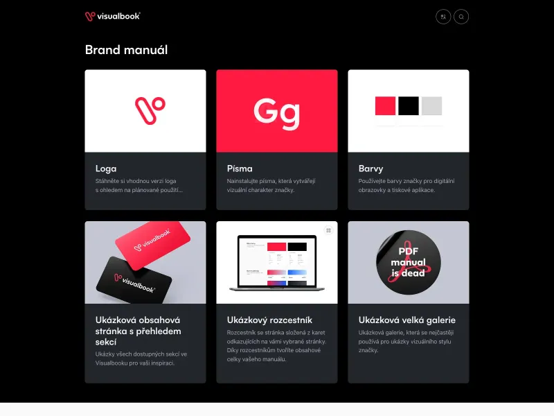 Screenshot of demo.visualbook.pro