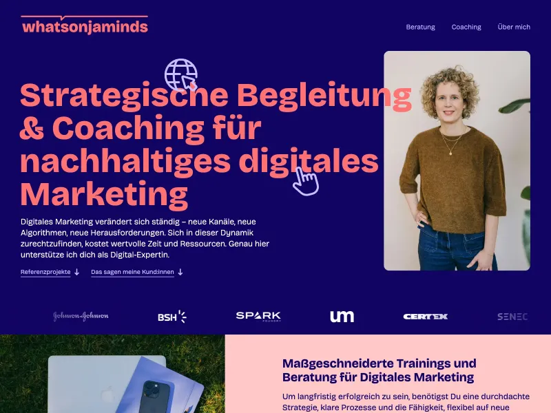 Screenshot of whatsonjaminds.de