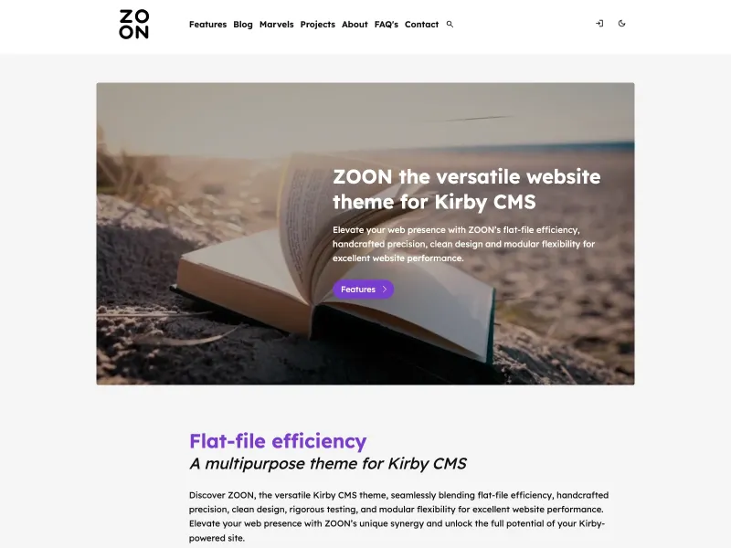 Screenshot of zoon.marcokoedam.com